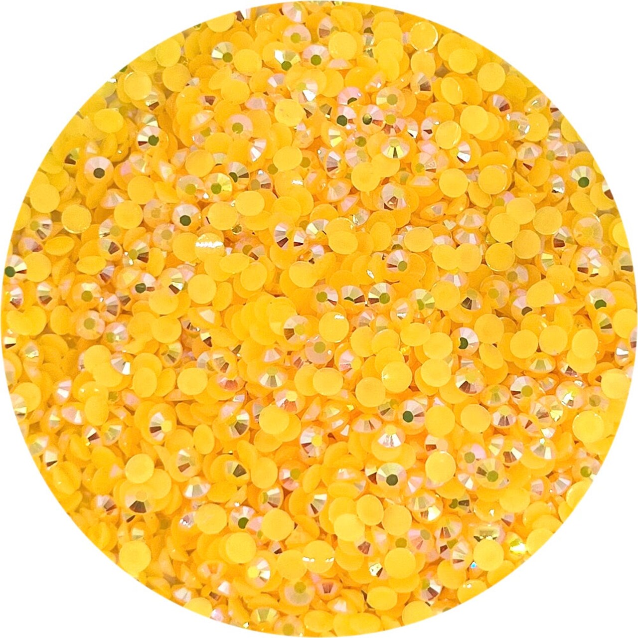 Resin Rhinestones - Pastel Orange Jelly - Lauren Quigley's Rock Candy by Glitter Heart Co.™